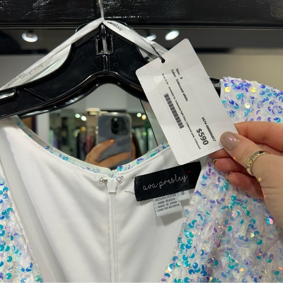 Ava Presley - Pageant Dress - Sz 12 - Picture 5 of 9